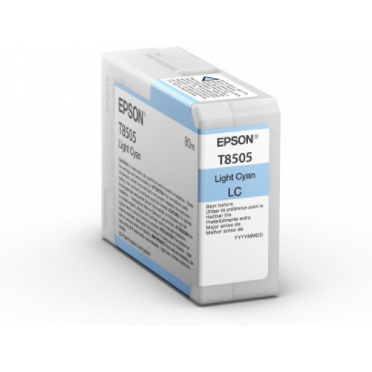 Epson Singlepack Photo Light Cyan T850500 UltraChrome HD ink 80ml