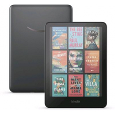 E-book Amazon Kindle Colorsoft (16 GB), barevný display, metallic black, BEZ REKLAM
