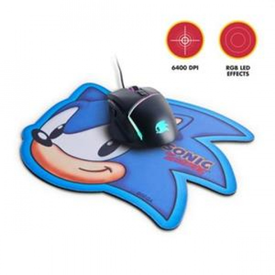Energy Sistem Gaming Mouse ESG M2 Sonic (špičková herní myš s 8 programovatelnými tlačítky a RGB LED osvětlením)