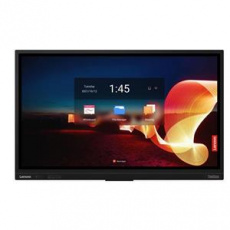 Lenovo LCD T65+Camera 65" IPS Touch/16:9/3840x2160/8ms/400cd/m2/1200:1/5xHDMI/DP/VGA/2xRJ45/USB//USB-C/Repro/VESA/černý
