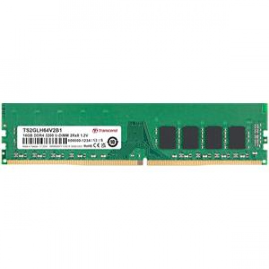 Transcend paměť 16GB DDR4 3200 U-DIMM 2Rx8 1.2V Transcend paměť 16GB DDR4 3200 U-DIMM 2Rx8 1.2V