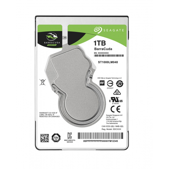 Seagate BarraCuda/1TB/HDD/2.5"/SATA/5400 RPM/2R