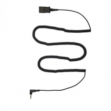 Plantronics 2,5 mm - QD, Coiled, Polycom Plantronics 2,5 mm - QD, Coiled, Polycom