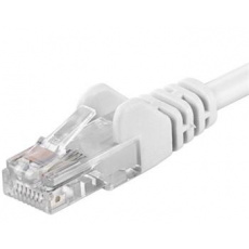 PremiumCord Patch kabel UTP RJ45-RJ45 level CAT6, 0.25m, bílá