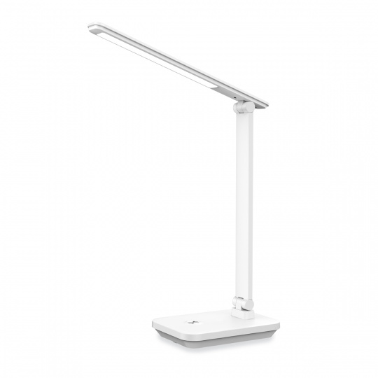 Platinet PDL6731W stolní LED lampa 5W stmívatelná, dotykové ovládání, integrovaná baterie 6000mAh, U