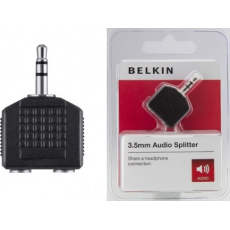 BELKIN Audio rozbočovač 3,5mm-M / 2x3,5mm-F BELKIN Audio rozbočovač 3,5mm-M / 2x3,5mm-F