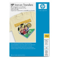 HP Iron-On T-Shirt Transfers, A4, 170g, 12 ks HP Iron-On T-Shirt Transfers, A4, 170g, 12 ks