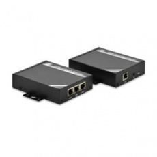 Digitus Sada HDMI přez IP Extender CAT. 5e / 6, do 100 m, kaskádovatelné, namontovatelné do stojanu