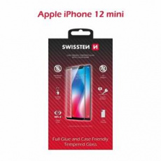 SWISSTEN OCHRANNÉ SKLO CASE FRIENDLY APPLE IPHONE 12 mini ČERNÉ SWISSTEN OCHRANNÉ SKLO CASE FRIENDLY APPLE IPHONE 12 mini ČERNÉ