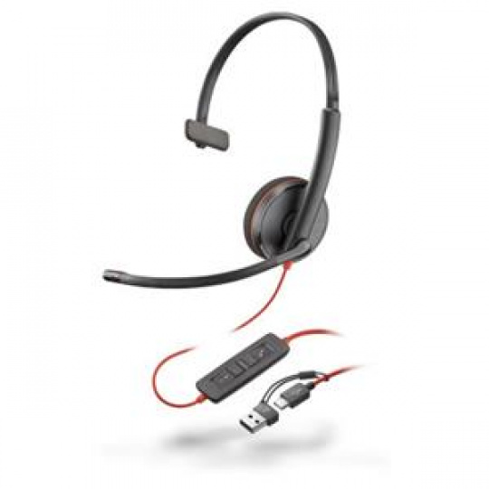 HP Poly BW 3210 USB-C HS +USB-C/A bulk