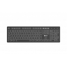 Klávesnice C-TECH KB-201-BL, nízkoprofilová, Klávesnice C-TECH KB-201-BL, nízkoprofilová,