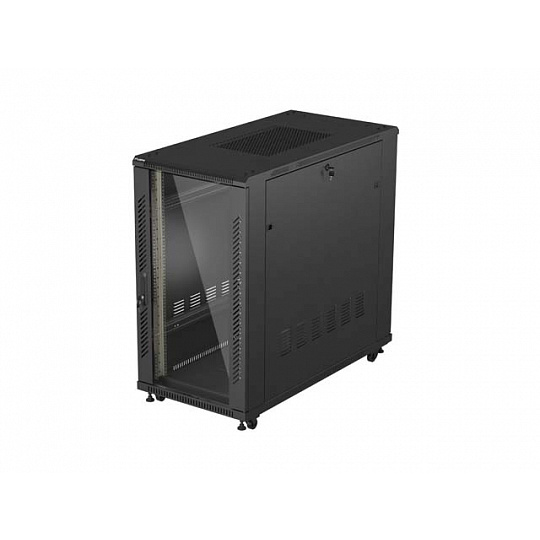 19" VOLNĚ STOJÍCÍ RACKOVÁ SKŘÍŇ 22U 600X1200 ČERNÉ SKLENĚNÉ DVEŘE LANBERG (PLOCHÉ BALENÍ) 19" VOLNĚ STOJÍCÍ RACKOVÁ SKŘÍŇ 22U 600X1200 ČERNÉ SKLENĚNÉ DVEŘE LANBERG (PLOCHÉ BALENÍ)