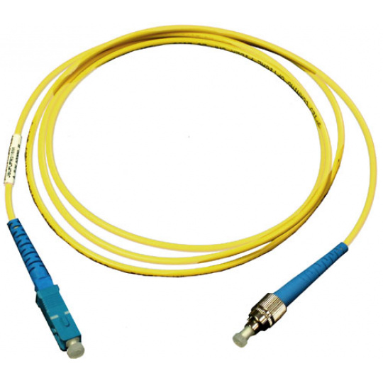 Optický patchcord 9/125 SC - FC, PC  2m, OS2