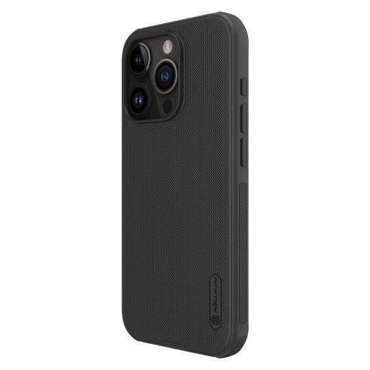 Nillkin Super Frosted PRO Magnetic Zadní Kryt pro Apple iPhone 15 Pro Black