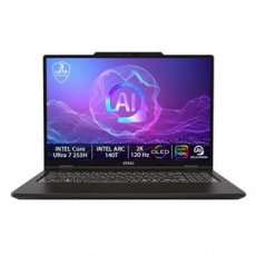 MSI Venture 16 AI A2HMG-036CZ/Core Ultra 7 255H/32GB/1 TB SSD/16" 2K (2048 x 1280),OLED 120Hz/ Win 11 Home/černá MSI Venture 16 AI A2HMG-036CZ/Core Ultra 7 255H/32GB/1 TB SSD/16" 2K (2048 x 1280),OLED 120Hz/ Win 11 Home/černá