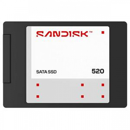 SANDISK 520 SATA III, 4TB, SSD disk 2,5", TLC 3D NAND, R:560MB/s, W:525MB/s SANDISK 520 SATA III, 4TB, SSD disk 2,5", TLC 3D NAND, R:560MB/s, W:525MB/s