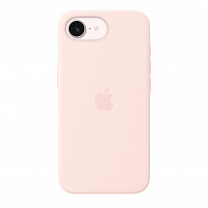 iPhone 17e Silicone Case with MagSafe – Soft Pink