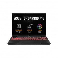 ASUS TUF Gaming A16/FA607NU-RL060/R5-7535HS/16"/WUXGA/16GB/1TB/RTX 4050/bez OS/Gray/2R ASUS TUF Gaming A16/FA607NU-RL060/R5-7535HS/16"/WUXGA/16GB/1TB/RTX 4050/bez OS/Gray/2R