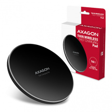 AXAGON WDC-P10T, tenká bezdrátová rychlonabíječka, Qi 5/7.5/10W, micro USB AXAGON WDC-P10T, tenká bezdrátová rychlonabíječka, Qi 5/7.5/10W, micro USB