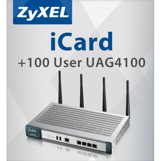 ZYXEL UAG4100 e-license from 200 to 300 clients
