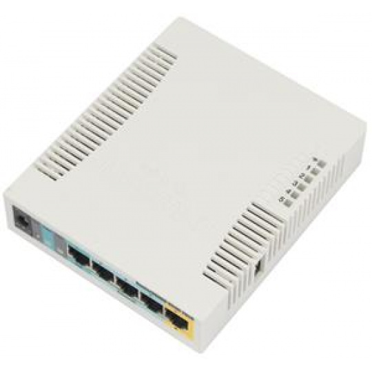 Mikrotik RB951Ui-2HnD,600MHz,128MB RAM,RouterOS L4