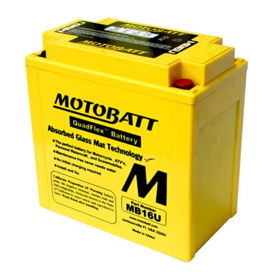 Baterie Motobatt MB16U 20Ah, 12V, 4 vývody