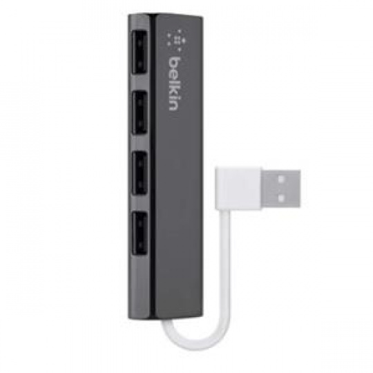 Belkin USB 2.0 4-Port Ultra-Slim Travel Hub