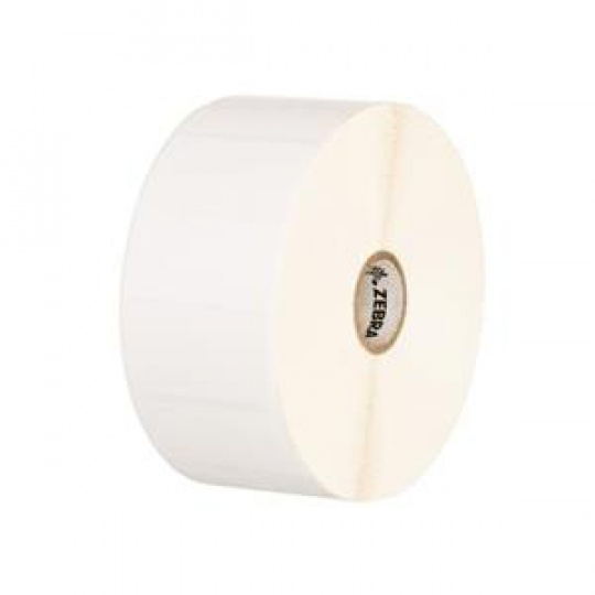 Zebra Label, Polyester, 30x15mm; Thermal Transfer, 8100T CRYOCOOL, Permanent Adhesive, 25.4mm Core, 3/Box