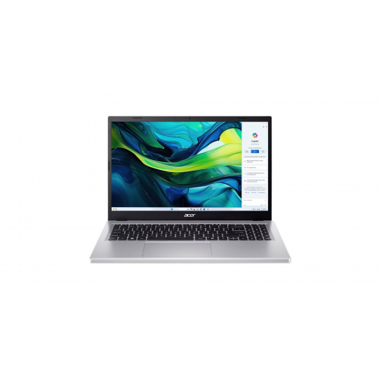 Acer Aspire Go 15/AG15-71P-77D3/i7-13620H/15,6"/FHD/16GB/512GB/UHD/W11H/Silver/2R