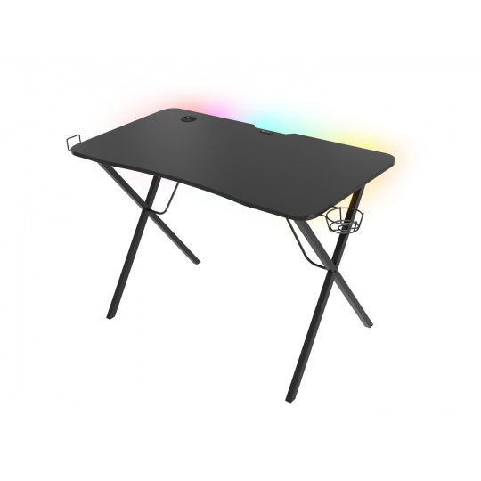 Herní stůl Genesis Holm 200 RGB, s RGB podsvícením
