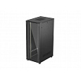 19" VOLNĚ STOJÍCÍ RACKOVÁ SKŘÍŇ 42U 800X1200 ČERNÉ SKLENĚNÉ DVEŘE LANBERG (PLOCHÉ BALENÍ)