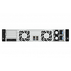 QNAP TS-h1465U-RP-8G (Intel 4core, ZFS, 8GB DDR5 RAM, 12x SATA + 2x E1.S, 1x PCIe, 2x 2,5GbE) QNAP TS-h1465U-RP-8G (Intel 4core, ZFS, 8GB DDR5 RAM, 12x SATA + 2x E1.S, 1x PCIe, 2x 2,5GbE)