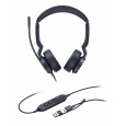 Yealink UH44 Dual UC USB-C/A, náhlavní souprava