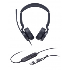 Yealink UH44 Dual UC USB-C/A, náhlavní souprava