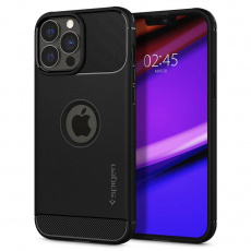 Ochranný kryt Spigen Rugged Armor pro iPhone 13 Pro černý Ochranný kryt Spigen Rugged Armor pro iPhone 13 Pro černý