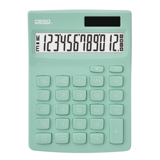 Kalkulačka DESQ NG, mátová Kalkulačka DESQ NG, mátová
