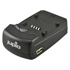 Nabíječka Jupio Single Charger pro Li-Ion baterie - univerzální  (při použití redukcí)