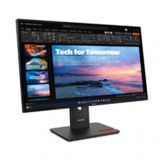 Lenovo LCD T27qd-40 27" IPS/2560x1440/6ms/350 cd/m2/1500:1/Repro/HDMI/2xDP/3xUSB-A/3xUSB-C/RJ45/Pivot/Tilt/VESA/černá