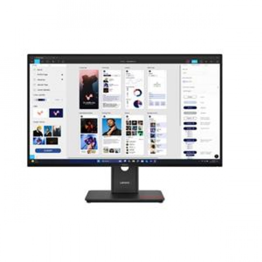 Lenovo LCD T32ud-40 31,5" IPS/3840x2160/6ms/350nits/3x USB-C/HDMI/DP/3x USB-A/RJ45/Pivot/Výškově nastavitelný/VESA/černá Lenovo LCD T32ud-40 31,5" IPS/3840x2160/6ms/350nits/3x USB-C/HDMI/DP/3x USB-A/RJ45/Pivot/Výškově nastavitelný/VESA/černá