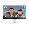 MSI monitor PRO MAX 271QPHW E14, 27" IPS/2560 x 1440 (WQHD)/144Hz/1ms/DP/2x HDMI/USB-A,B,C/Výšk.nast./Pivot/bílá