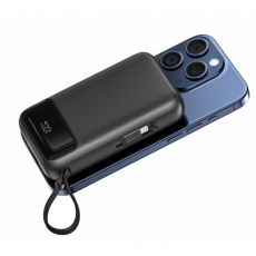 SWISSTEN POWER BANK 20000 mAh PD 20W S INTEGROVANÝMI KABELY USB-C A LIGHTNING (kompatibilní s MagSafe) SWISSTEN POWER BANK 20000 mAh PD 20W S INTEGROVANÝMI KABELY USB-C A LIGHTNING (kompatibilní s MagSafe)