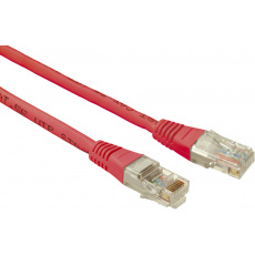 SOLARIX patch kabel CAT5E UTP PVC 1m červené SOLARIX patch kabel CAT5E UTP PVC 1m červené