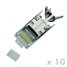 DATACOM konektor RJ45 STP CAT7(6A) 8p8c drát(10ks)