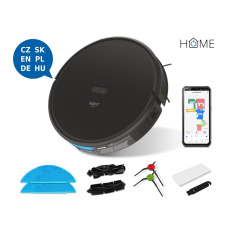 iGET HOME Typhoon G1 - robotický vysavač i mop, gyroskop, kompatibilní s košem GS1, Android, iOS iGET HOME Typhoon G1 - robotický vysavač i mop, gyroskop, kompatibilní s košem GS1, Android, iOS