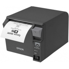 Epson pokladní termotiskárna TM-T70II, černá, WiFi+USB, zdroj