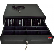 Pokladní zásuvka S-410,kabel, pořadač 4/8,24V, Pokladní zásuvka S-410,kabel, pořadač 4/8,24V,
