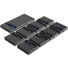 HDMI 1-8 split+extend,CAT6/6a/7,4K@60Hz,70m HDMI 1-8 split+extend,CAT6/6a/7,4K@60Hz,70m