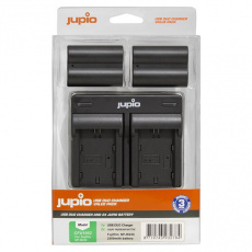 Set Jupio 2x baterie Jupio NP-W235 - 2300 mAh s duální nabíječkou pro Fuji Set Jupio 2x baterie Jupio NP-W235 - 2300 mAh s duální nabíječkou pro Fuji