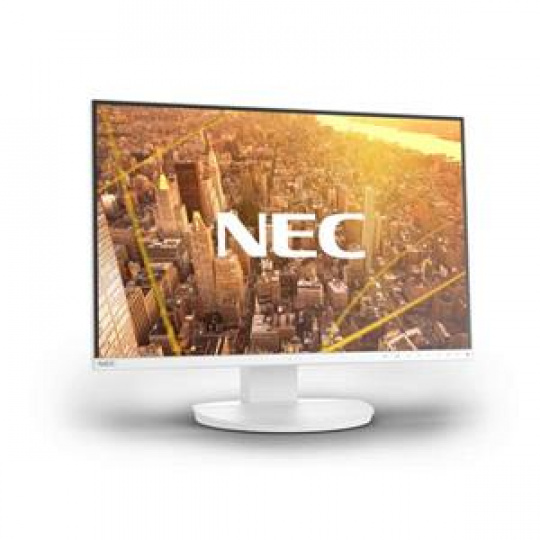 NEC 24" EA242WU White - 1920x1200, IPS, W-LED, USB-C, DisplayPort OUT,LAN, HDMI, 150 mm height adjustable