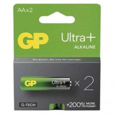GP AA Ultra Plus, alkalická (LR6) - 2 ks GP AA Ultra Plus, alkalická (LR6) - 2 ks